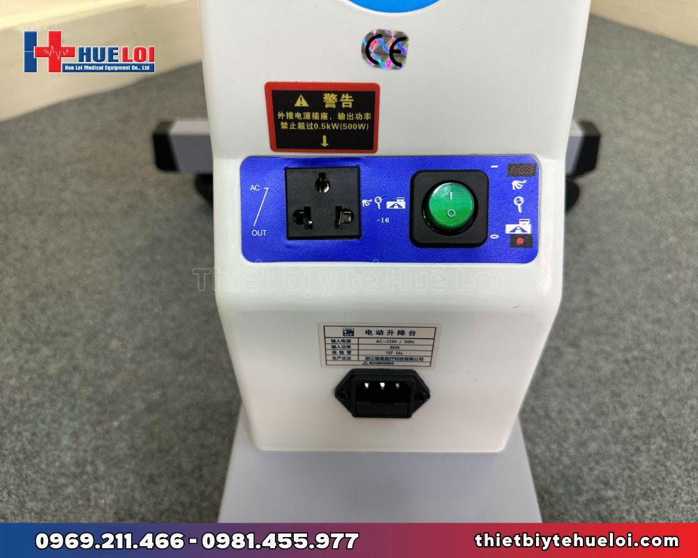 Kệ để thiết bị y tế nâng hạ điện